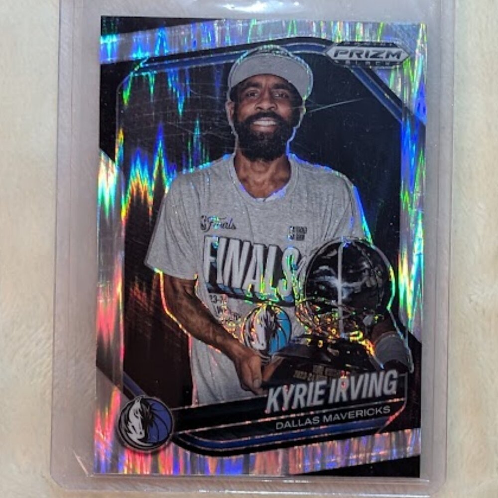 OB1 PANINI Prizm Black Kyrie Irving Card# 72 40/249